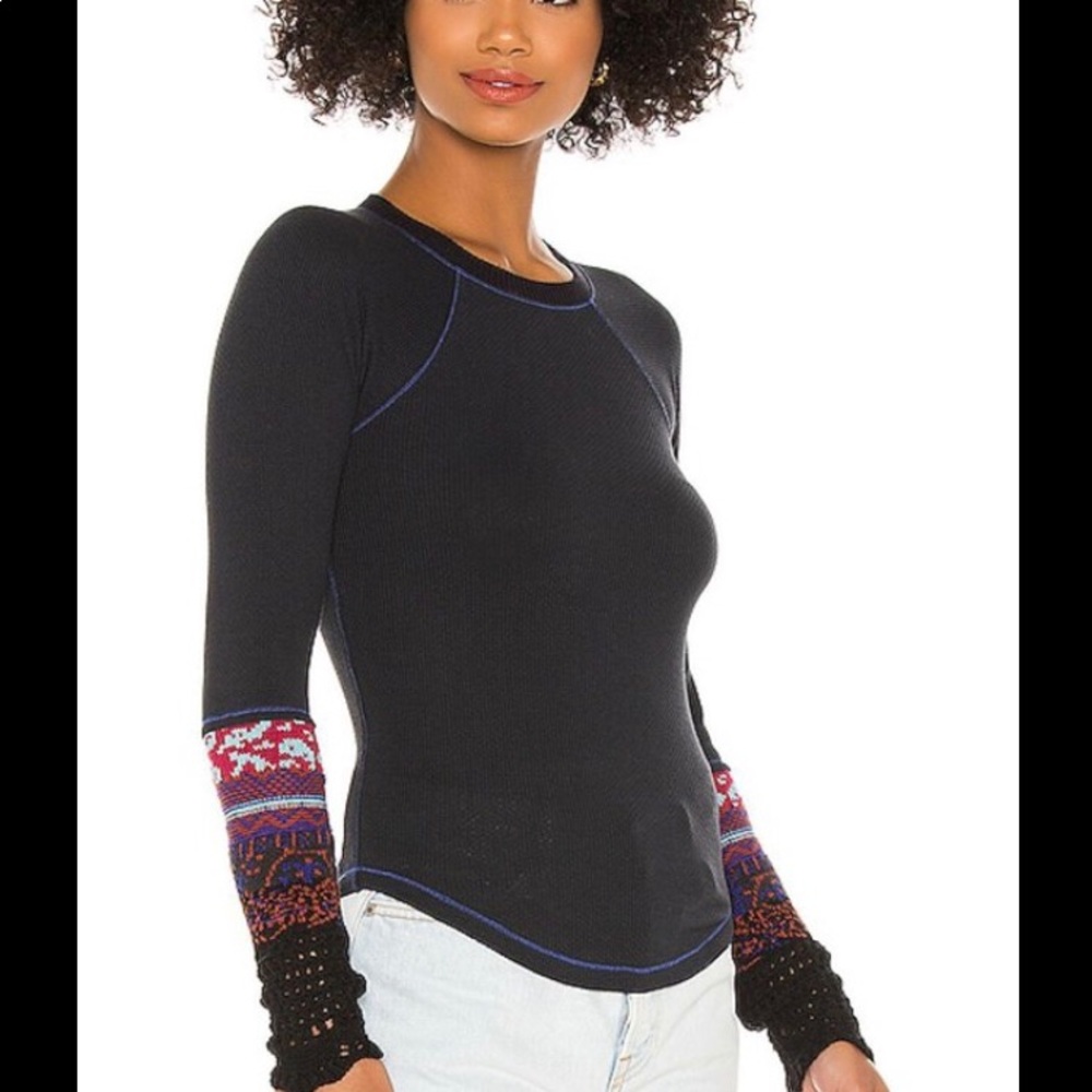 Free People knit top